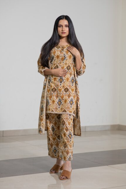 Jacket style 3 piece co-ord set
