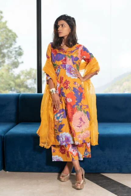 Multicolor chrome yellow  3 piece set