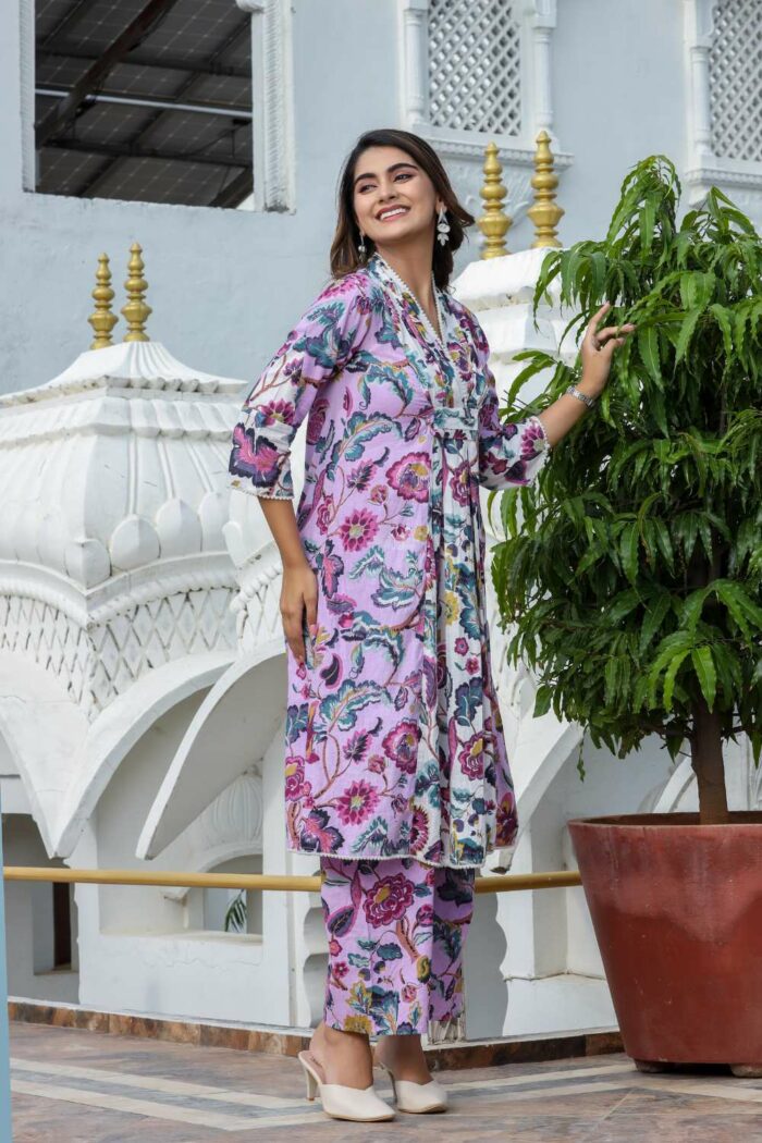 Dual-shade beautiful pink co-ord set - Image 10