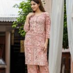 Rustic pink cotton co-ord set