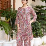 Indian Multicolor cotton co-ord set