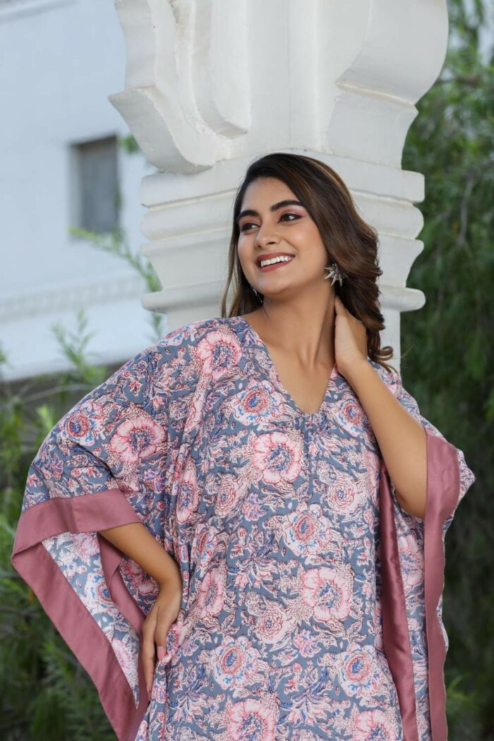 Wildflower Whimsy Kaftan dress - Image 3