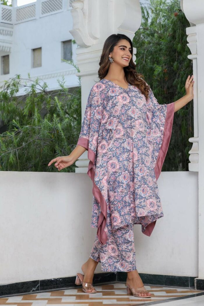 Wildflower Whimsy Kaftan dress - Image 5