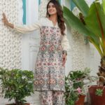 Fusion cocktail multicolor co-ord set