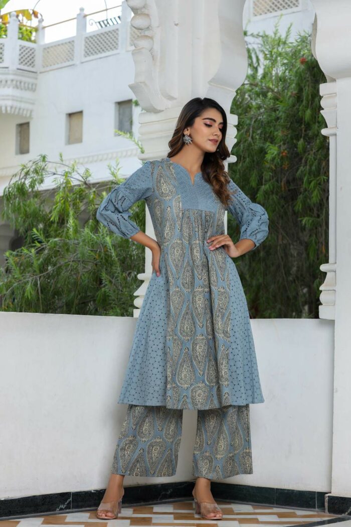 Beautiful Shefali Blue Cocktail Dress - Image 1