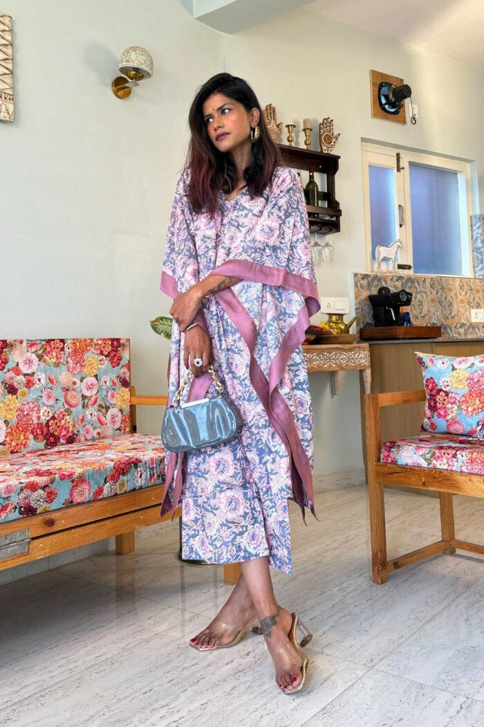 Wildflower Whimsy Kaftan dress - Image 1