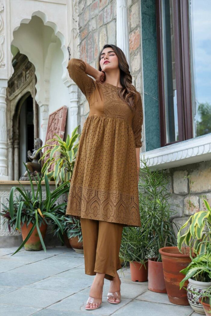 Enchanted Forest Brown Solid Ensemble - Image 6
