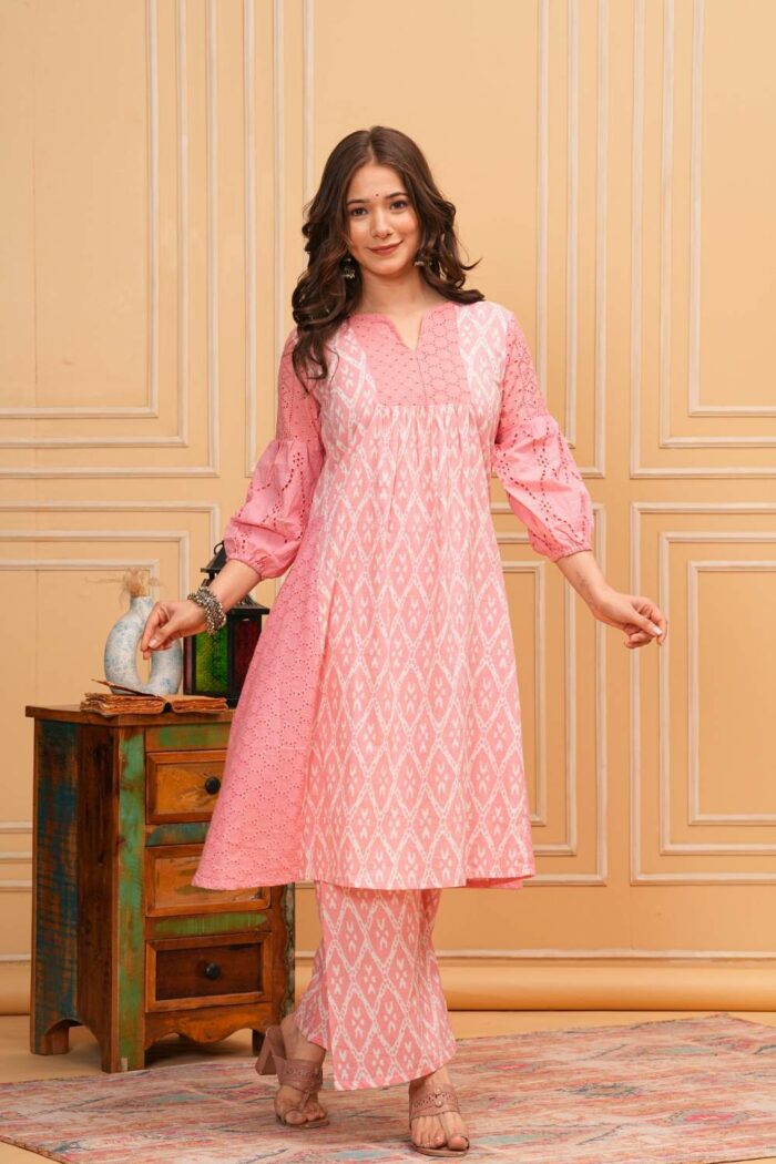 Beautiful Shefali Baby Pink Cocktail Dress - Image 2