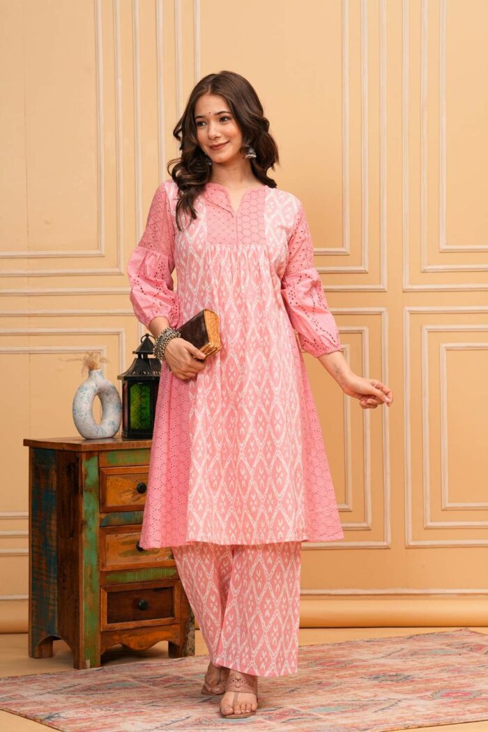 Beautiful Shefali Baby Pink Cocktail Dress - Image 6
