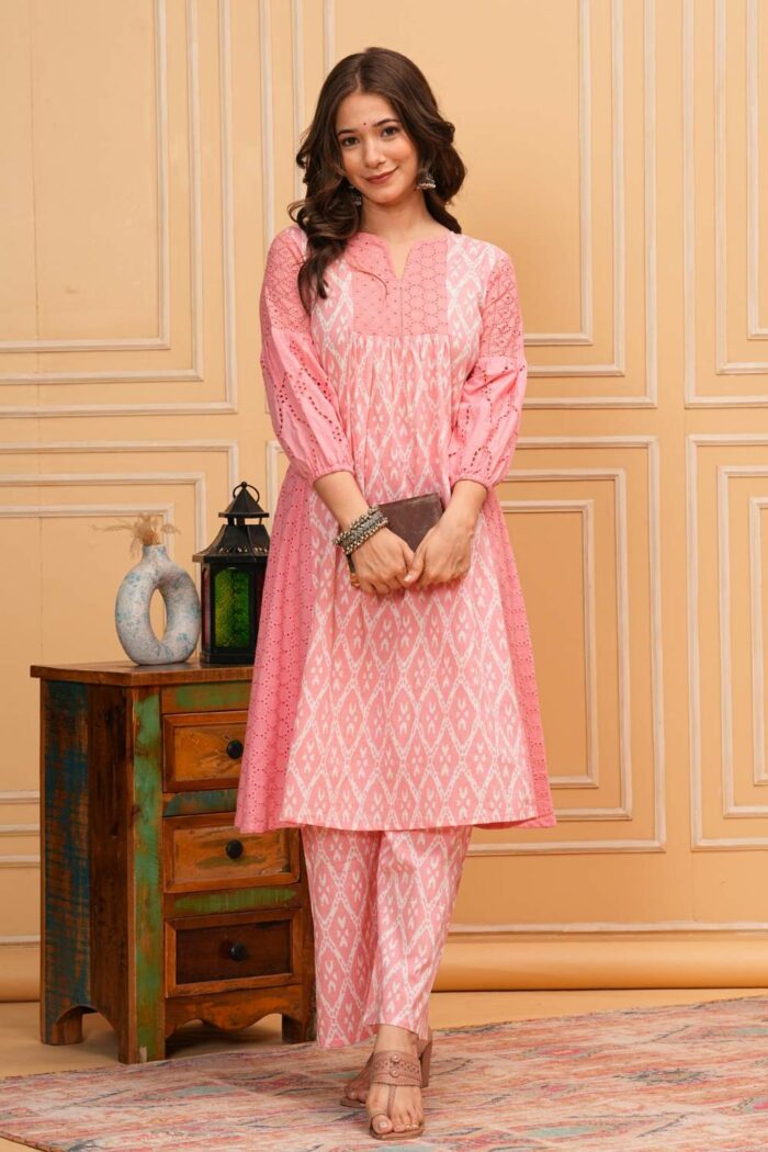 Beautiful Shefali Baby Pink Cocktail Dress - Image 1