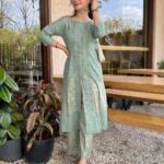 Long pear designer shifali emsemble