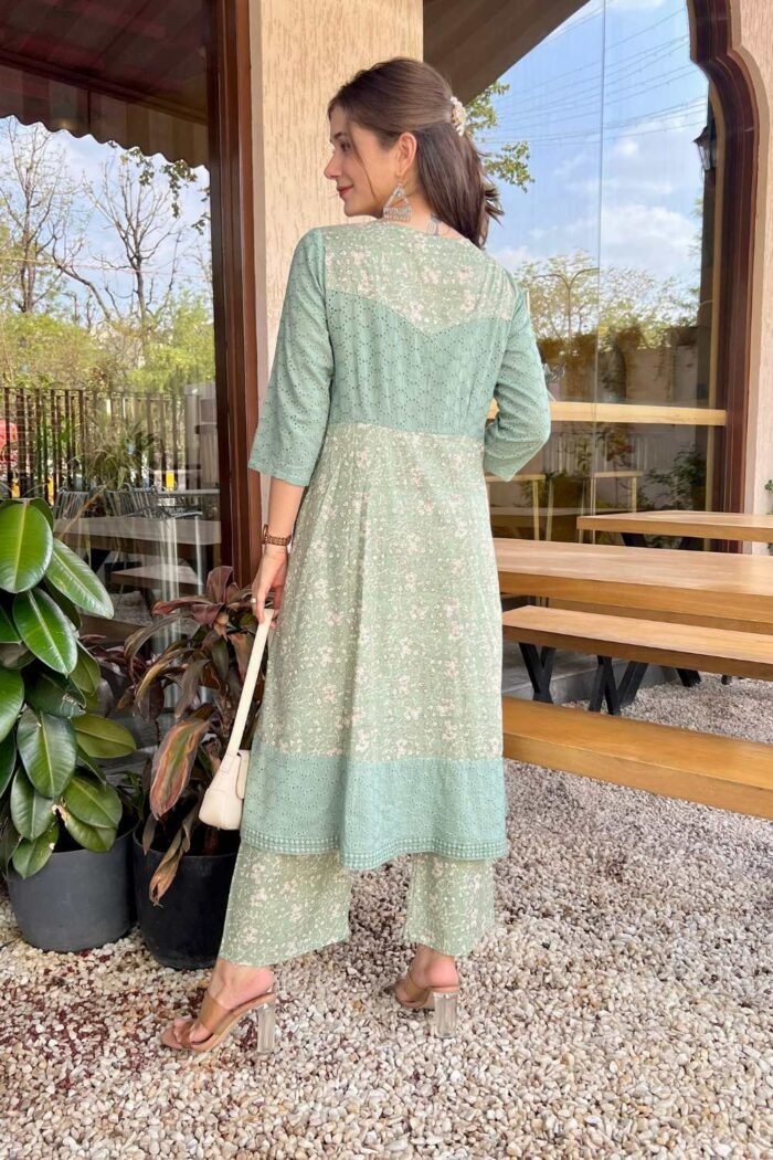 Long pear designer shifali emsemble - Image 5