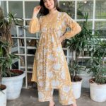 Orchid Oasis Yellow Outfit