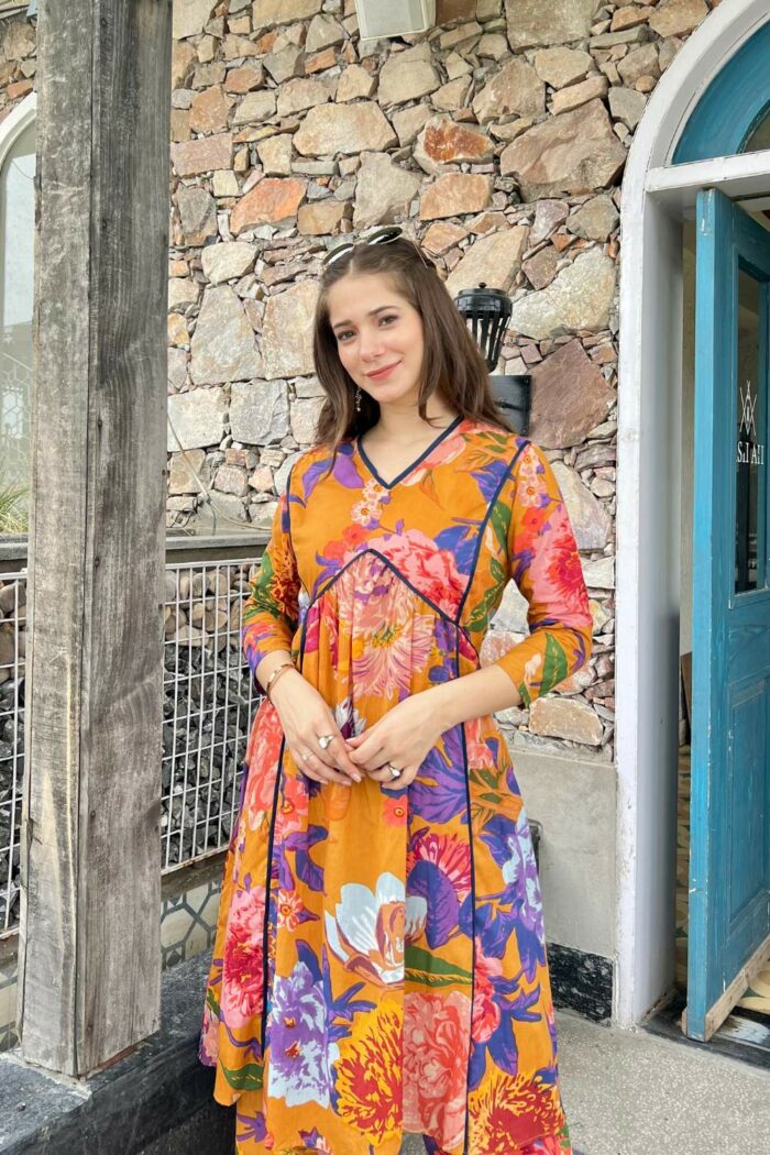 Multicolor Poppin long ensemble - Image 3