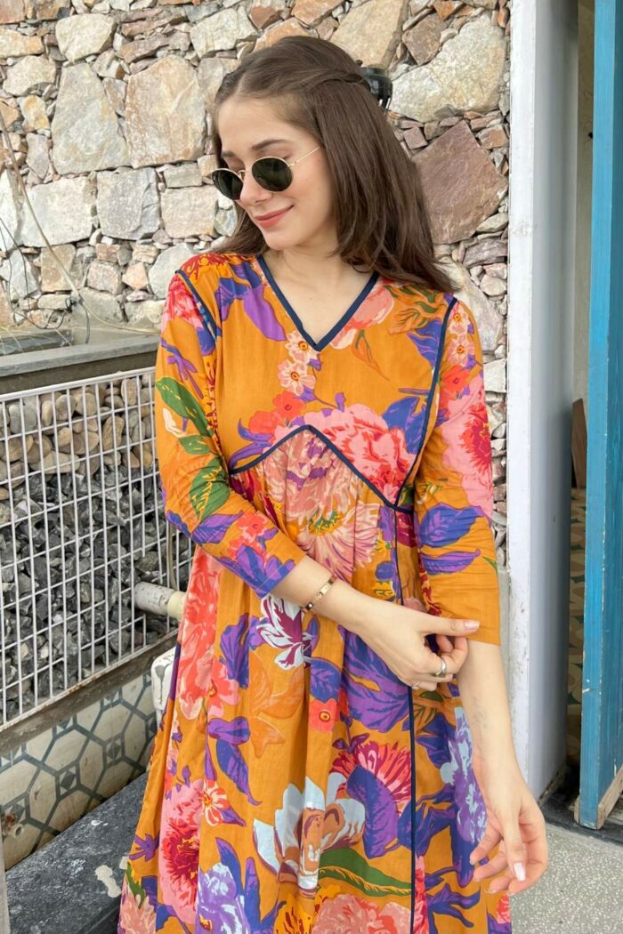 Multicolor Poppin long ensemble - Image 5