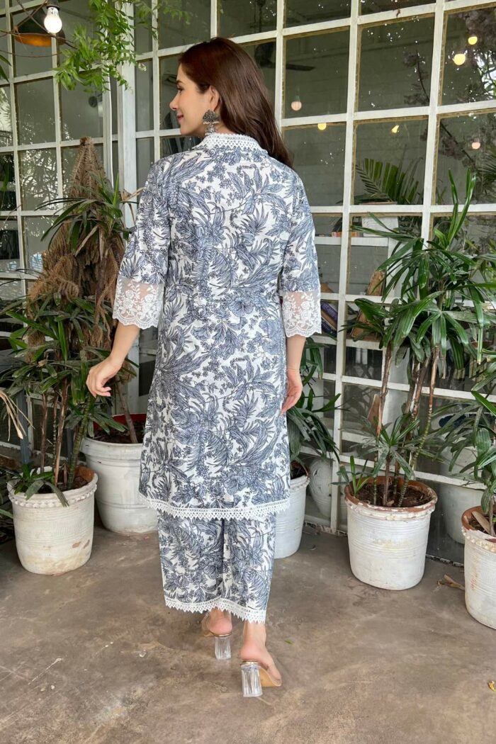 Floral Delight Lace Dress - Image 6