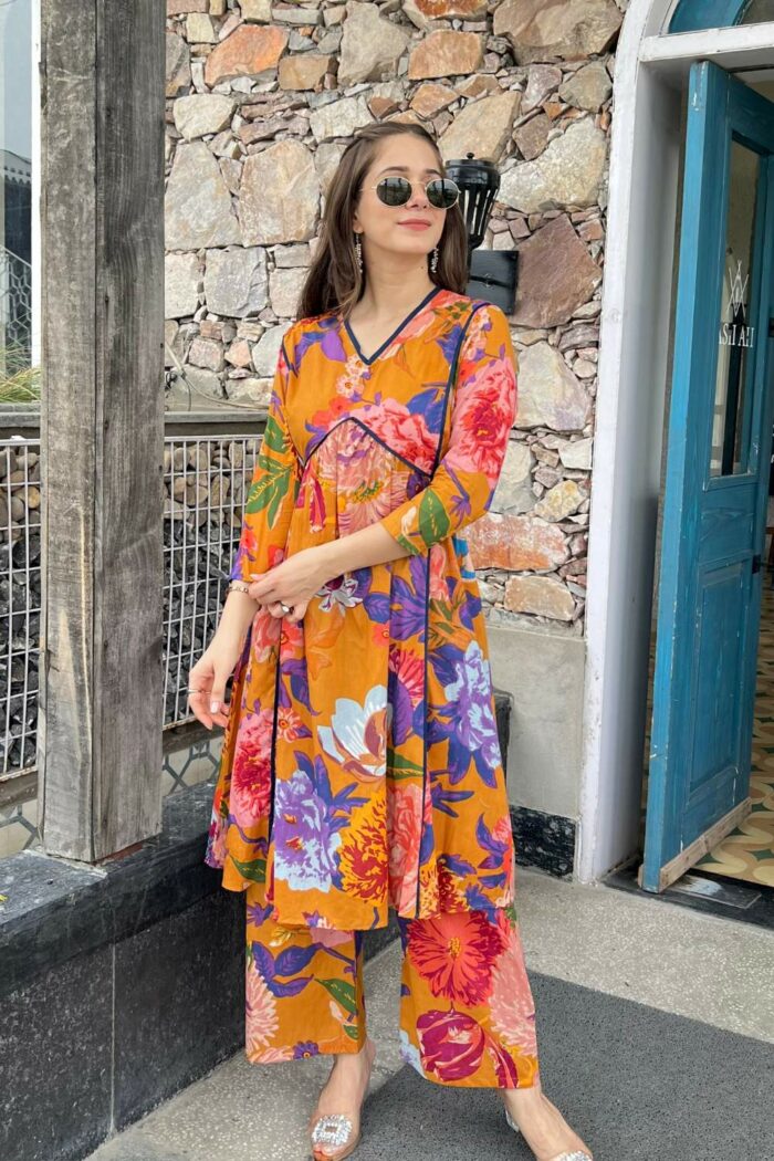 Multicolor Poppin long ensemble - Image 2