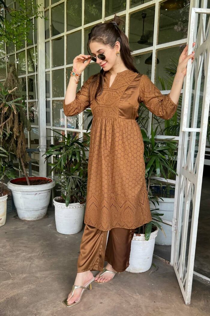 Enchanted Forest Brown Solid Ensemble - Image 3