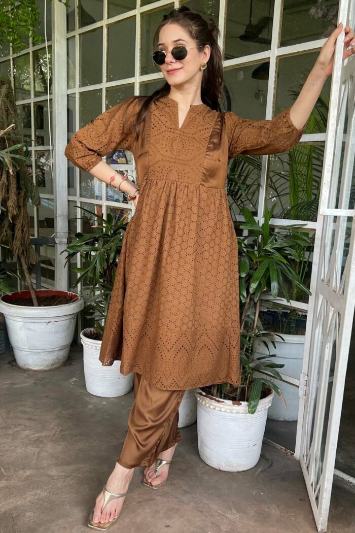 Enchanted Forest Brown Solid Ensemble - Image 2