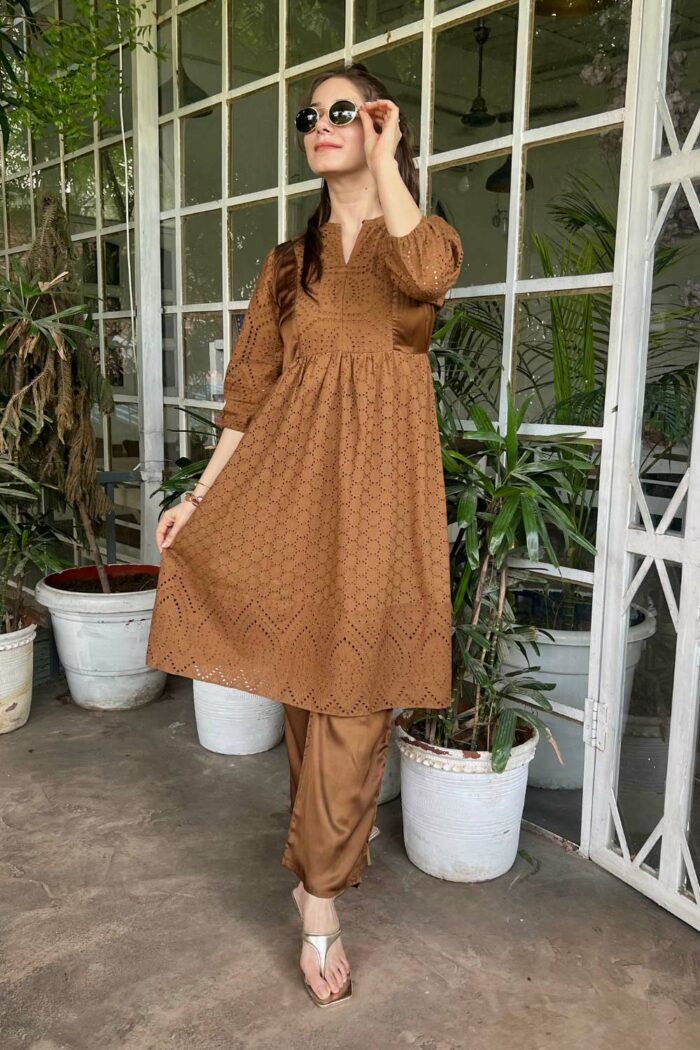 Enchanted Forest Brown Solid Ensemble - Image 1