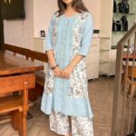 Baby Blue designer shifali emsemble