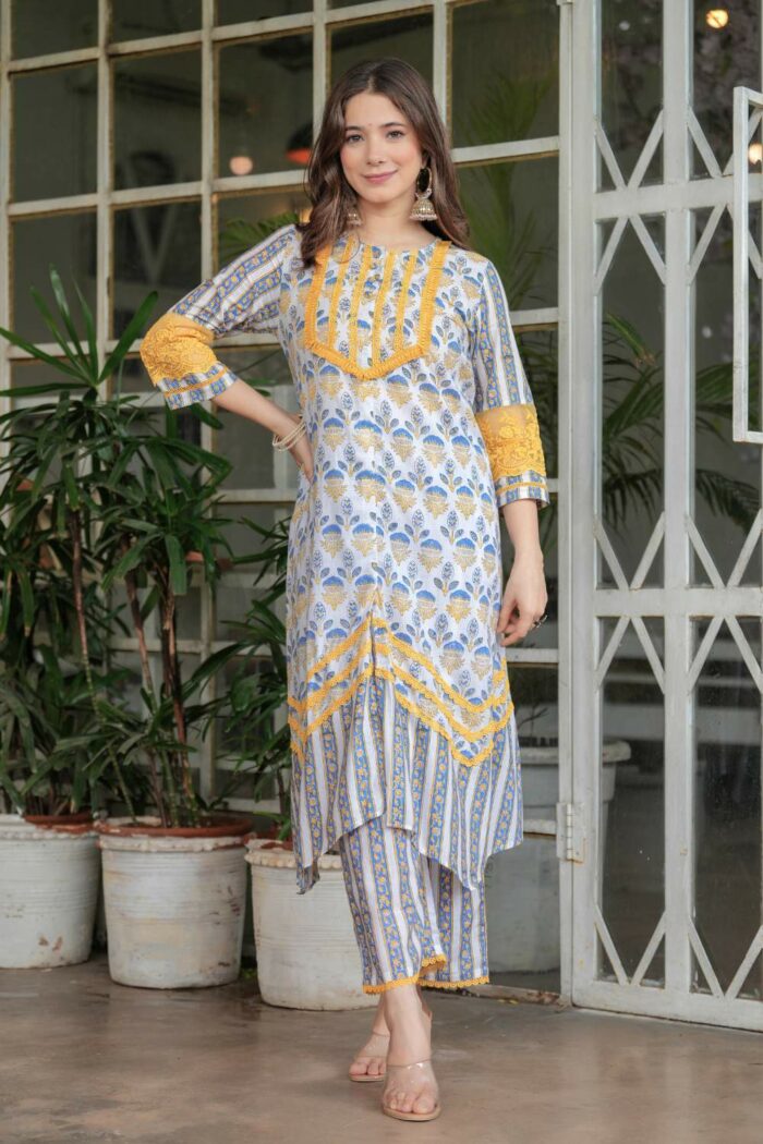 Aurora Blooms two piece ensemble - Image 2