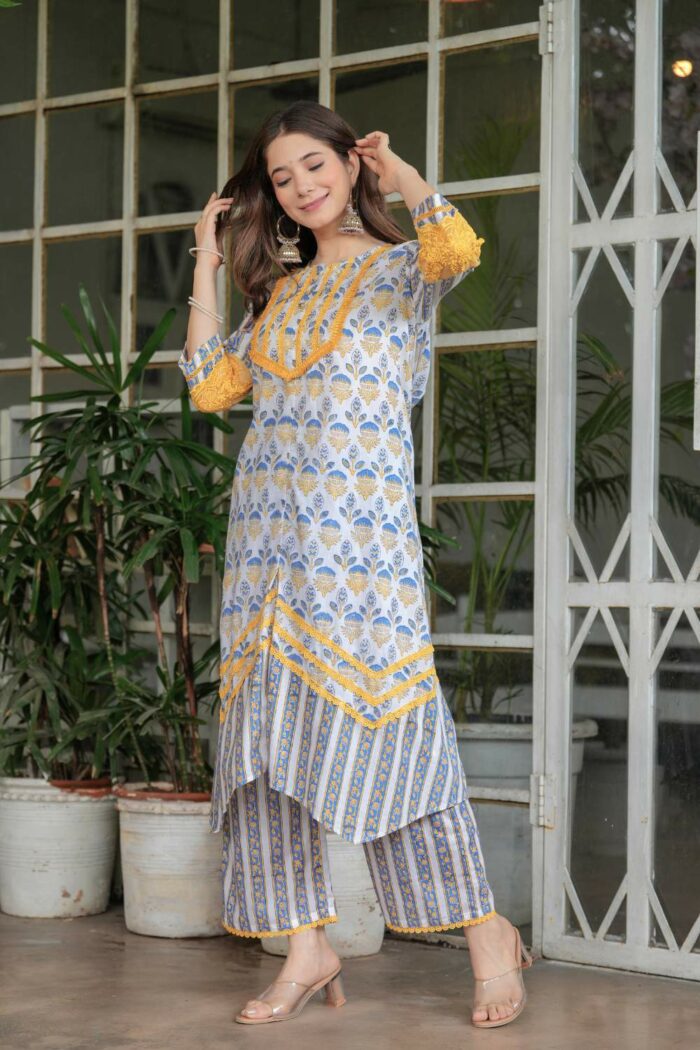 Aurora Blooms two piece ensemble - Image 3